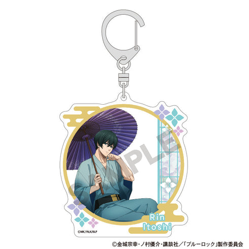 『ブルーロック』フレームアクリルキーホルダー 糸師凛 五月雨